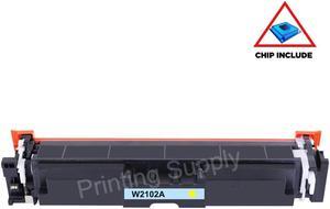 New Yellow Toner Cartridge With Chip For HP 210A W2102A Compatible For Use With HP Color LaserJet Pro 4201dn 4201dw 4301fdn 4301fdw