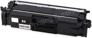 1-Pack High-Yield Compatible Cartridge for Brother TN810XLBK (Black)  Compatible with Brother HL-L9410CDN, HL-L9430CDN, HL-L9470CDN, HL-EX470W, MFC-L9610CDN, MFC-L9630CDN, MFC-L9670CDN, MFC-EX670W