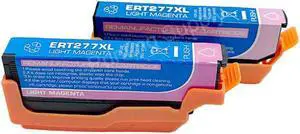 2 Pack High Yield Light Magenta Ink Cartridge For Epson 277XL Compatible with Epson XP-850 XP-860 XP-950 XP-960 XP-970 2 Pack High Yield Light Magenta Ink Cartridge For Epson 277XL Compatible with Epson XP-850 XP-860 XP-950 XP-960 XP-970