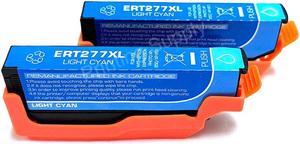 2 Pack High Yield Light Cyan Ink Cartridge For Compatible with Epson XP-850 XP-860 XP-950 XP-960 XP-970