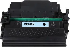 1-Pack Black Toner Cartridge with Chip for HP 89X (CF289X) Compatible with HP LaserJet MFP M528dn/M528f, Flow M528c/M528z, M507x/M507n/M507dn