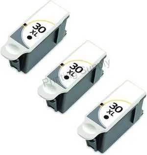 3 Pack High Yield Black Ink Cartridge For Kodak 30XL Compatible With ESP 3.2 C310 C315 Office 2150 2170 Hero 3.1 4.2