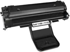 1 Pack Black Toner Cartridge For Dell 1100 1110 1100 (310-6640) Compatible With Dell 1100 1110 Printers
