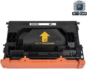 1 Pack High Yiled Black Toner Cartridge For HP 147X(W1470X) WITH CHIP Comaptible With HP LaserJet Enterprise M610, M611, M612 Series, HP LaserJet Enterprise MFP M634, M635, M636 Series