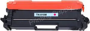 New Compatible TN810Y Yellow Toner Cartridge for Brother Printers HL-L9410CDN, HL-L9430CDN, HL-L9470CDN, HL-EX470W, MFC-L9610CDN, MFC-L9630CDN, MFC-L9670CDN, MFC-EX670W