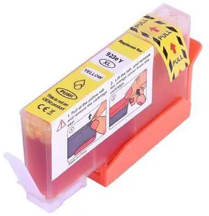 923e New High Yield Yellow ink Cartridge Compatible to  HP 923e Yellow , Work with  HP OfficeJet pro 8120/8122e/8124e/8125e/8130/8132e/8134e/8135e/8138e/8139e