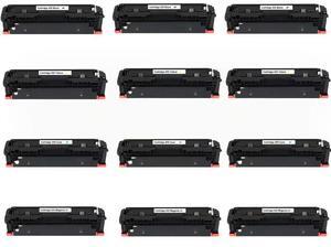 3 Combo Pack Black/Cyan/Magenta/Yellow 055 055H Toner Cartridge Compatible for Canon ImageClass MF741Cdw MF743Cdw MF745Cdw