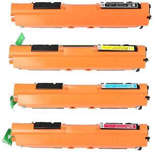 126A Toner Cartridge 4-Pack Black/Cyan/Magenta/Yellow Compatible for HP 126A CE310A CE311A CF312A CF313A LaserJet Pro 500 MFP M521dn for Color Laserjet Pro MFP M175nw CP1025nw M275 M275NW