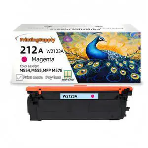 212A W2123A Magenta Compatible Toner Cartridge Compatible for HP 212A W2123A for HP M578c M578z  M554dn M555dn M555x M578dn M578f