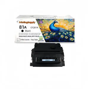1 Pack 81A CF281A Black Toner Cartridge Compatible for HP 81A, Work with HP LaserJet Enterprise MFP M630h M630dn M630f M630z M604 M605 M606 M630