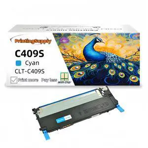 1 Pack CLT-C409S Cyan Toner Cartridge Compatible for Samsung CLT-C409S CLP-310 CLP-310n CLP-315 CLP-315w CLP-3170 CLX-3170n CLX-3170fn CLX-3175 CLX-3175n CLX-3175fn CLX-3175fw