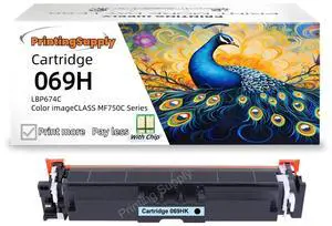 1 Pack 069H Black Toner Cartridge With Chip Compatible for Canon 069H imageCLASS MF752Cdw imageCLASS MF753Cdw MF751Cdw MF756Cx LBP673Cdw LBP674Cx LBP674Cdw 1 Pack 069H Black Toner Cartridge With Chip Compatible for Canon 069H imageCLASS MF752Cdw imageCLASS MF753Cdw MF751Cdw MF756Cx LBP673Cdw LBP674Cx LBP674Cdw
