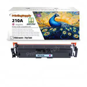New Magenta Toner Cartridge With Chip For HP 210A W2103A Compatible For Use With HP Color LaserJet Pro 4201dn 4201dw 4301fdn 4301fdw