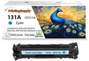 New Cyan Toner Cartridge For HP 131A CF211A Compatible with HP LaserJet Pro 200 color M251n M251nw MFP M276n MFP M276nw imageClass MF8280Cw