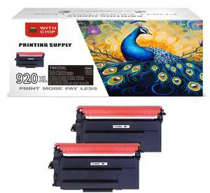 2PK TN920XL Black Toner Cartridge Compatible for Brother TN920 XL TN920, Fits for Brother HL-L6210DW HL-L6210DWT HL-L5210DN HL-L5210DW HL-L5210DWT With Chip 2PK TN920XL Black Toner Cartridge Compatible for Brother TN920 XL TN920, Fits for Brother HL-L6210DW HL-L6210DWT HL-L5210DN HL-L5210DW HL-L5210DWT With Chip