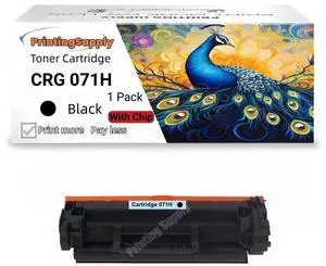 1 Pack 071H Black Toner Cartridge Compatible for Canon 071H CRG 071H CRG-071H Work with Canon ImageClass MF275dw MF274dn MF273dw MF272dw MF271dn LBP122dw LBP121dn 1 Pack 071H Black Toner Cartridge Compatible for Canon 071H CRG 071H CRG-071H Work with Canon ImageClass MF275dw MF274dn MF273dw MF272dw MF271dn LBP122dw LBP121dn