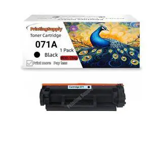 1 Pack 071 Black Toner Cartridge Compatible for Canon 071 CRG 071 CRG-071 Work with Canon ImageClass MF275dw MF274dn MF273dw MF272dw MF271dn LBP122dw LBP121dn 1 Pack 071 Black Toner Cartridge Compatible for Canon 071 CRG 071 CRG-071 Work with Canon ImageClass MF275dw MF274dn MF273dw MF272dw MF271dn LBP122dw LBP121dn