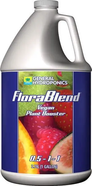 General Hydroponics FloraBlend Plant Booster 0.5 - 1 - 1 1-Gallon