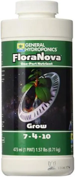 General Hydroponics FloraNova Grow 7-4-10,1 Pint