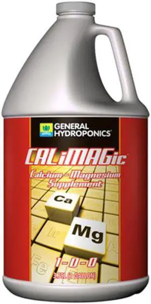 General Hydroponics CALiMAGic 1-0-0, Concentrated Blend Of Calcium & Magnesium, 1-Gallon