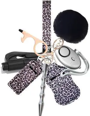 Personal Alarm for Women, Self Defense Keychain , 140DB Emergency Self-Defense Security Alarm Keychain with LED Light for Women Kids and Elders
