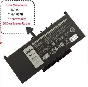 Genuine J60J5 Battery for Latitude E7270 E7470 MC34Y 242WD GG4FM R1V85 451-BBSX