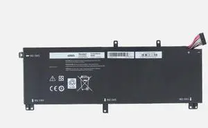 T0TRM, TOTRM, Y758W Replacement 11.1V 4400mAh Battery Black
