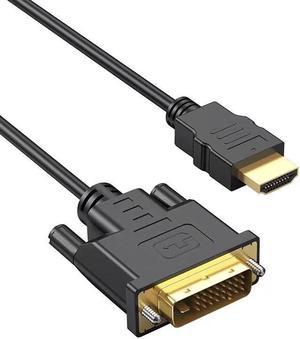 CableCreation HDMI to DVI Short Cable 0.5ft, Bi-Directional DVI-I (24+5)  Female to HDMI Male Adapter 1080P DVI to HDMI Converter Compatible with  Xbox, PC, TV Box, PS5, Blue-ray, Switch 1-Pack Male to
