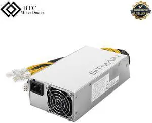 APW7 Power Supply PSU for Antminer 1000-1800W 100-264V 10x PCI-E plugs Electronic Product PSU Mining