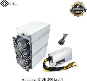 Bitmain Antminer Z15e Miner Z15e 200K 1510W Zec Miner With APW7 PSU