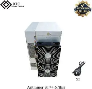 Upgraded S17+ 67t Stable Hash Bitcoin Miner Antminer S17 Plus