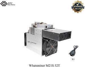 Whatsminer M21S Mining SHA-256 With a Maximum hashrate of 52TH/s 3120W MicroBT