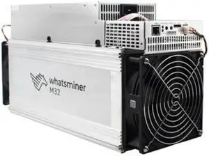 Whatsminer Bitcoin Miner M32 60t in Stock Microbt Mining Machine 3360W