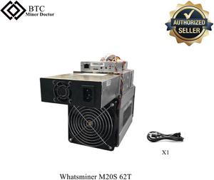 Highest Profitable Microbt Whatsminer M20s 62t with PSU Btc Bitcoin Miner 3063W