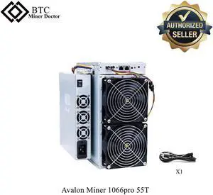 High Hashrate High Efficiency Avalon Miner1066 PRO Asic Mining 1066PRO 55t