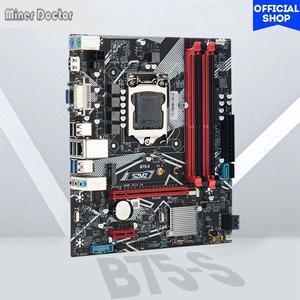 B75 Gaming PC Motherboard Support Intel Core i5 i7 i9 Xeon E3 V1 V2 LGA1155 CPU 4*DDR3 USB3.0 SATA3.0 NVME M.2 Placa Mae
