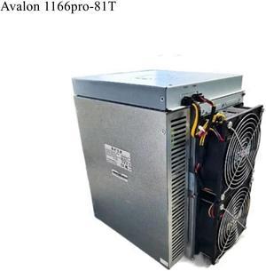 Canaan Avalonminer 1166Pro 81T Bitcoin Crypto Mining BTC A1166 Pro Avalon