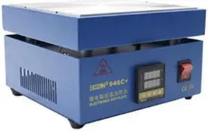 Electronic hot plate preheat station