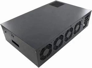 Home Machine Chassis Motherboard 8gpu B85 Graphic Card Rig Box 8 GPU Server Case 8+128GB