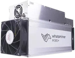 Whatsminer M30S+ 98Th 3400W, BTC Bitcoin Miner Asic BTC Miner with PSU