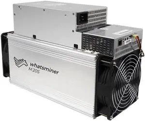 ASIC MINER BTC BCH Miner M20S 65T WhatsMiner M20S 65T Bitcoin Miner With PSU Better Than Antminer S9 S1 T9+ S15 S17 T17 S17e