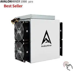 AvalonMiner 1066 pro 55Th/s SHA-256 3300W Bitcoin miner Machine with Power Supply Avalon ASIC miner 55T BTC BCH Mining Machine Better than Avalon 1066 A1047 A1026