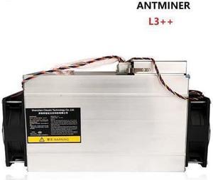 Bitcoin AntMiner L3+ 504MH/s ASIC Litecoin Scrypt Miner with 220V Power Supply LTC / DOGE Mining Machine-X3pcs