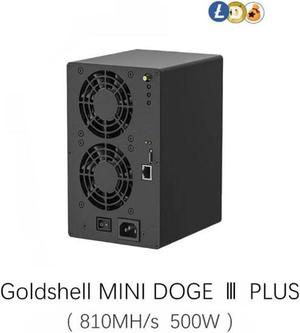 Mini Doge III Plus 810Mh/s 500W Litecoin Dogecoin Bells Miner