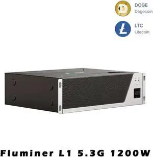 Fluminer L1 5.3G 1200W DOGE /LTC/ BEL cion home miner