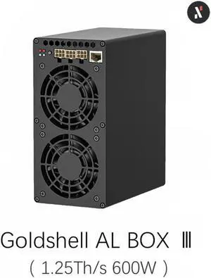 AL BOX III miner ALPH hashrate 1.25TH/S 600W Blake3 Alephium Crypto Home Mining