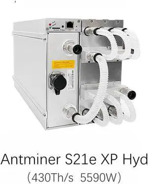 Bitmain Antminer S21e XP Hyd 430Th 5590WW Bitcoin Miner Hydro Cooling