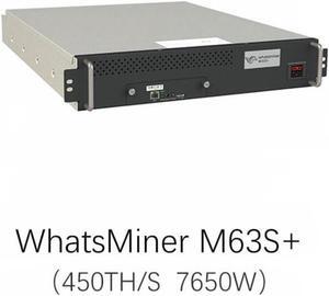 MicroBT WhatsMiner M63S+ 450T 7650W Hydro Cooling BTC Miner Bitcoin Mining