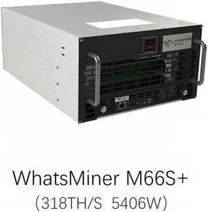 WhatsMiner M66S+ 312T 5304W Immersion Cooling BTC Miner Bitcoin Mining from MicroBT  Original