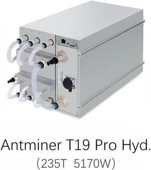 Antminer T19 Pro Hydro 235Th 5170W Bitcoin Miner BTC BCH Mining from Bitmain